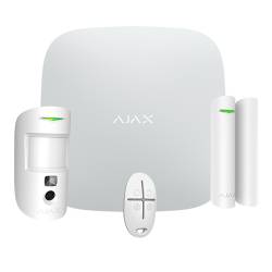 Kit alarme sans fil Ajax Systems Starter Kit Hub 2 - blanc