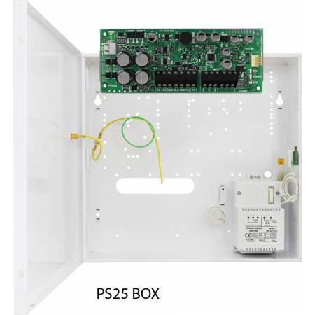 Boitier d'alimentation chargeur supervisée 12Volt 2.8A Paradox PS25