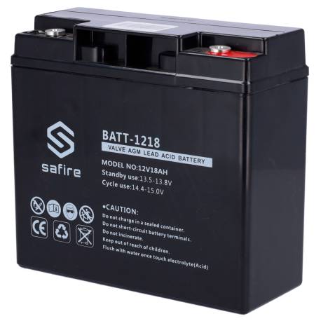 Batterie rechargeable 12V 17Ah sans entretien