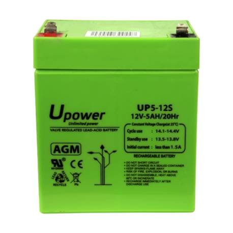 Batterie rechargeable 12V 5Ah sans entretien