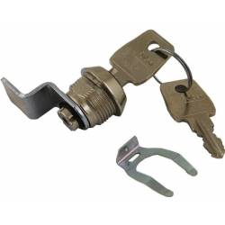 Serrure complète avec barillet et 2 clefs pour boitier AWO