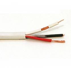 Câble composite micro-coaxial 75ohm avec alimentation 2x0.5 MC2x0.5