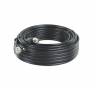 Cordon composite coaxial RG59 et alimentation 12VDC de 10m avec connecteurs