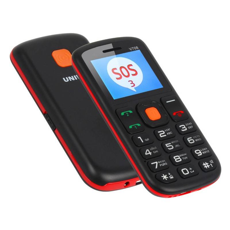Mettez en sécurité les gens que vous aimez avec un téléphone mobile GSM  avec SOS